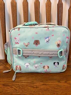 Bentgo Kids Prints Insulated Lunch Bag Puppy Love Pattern